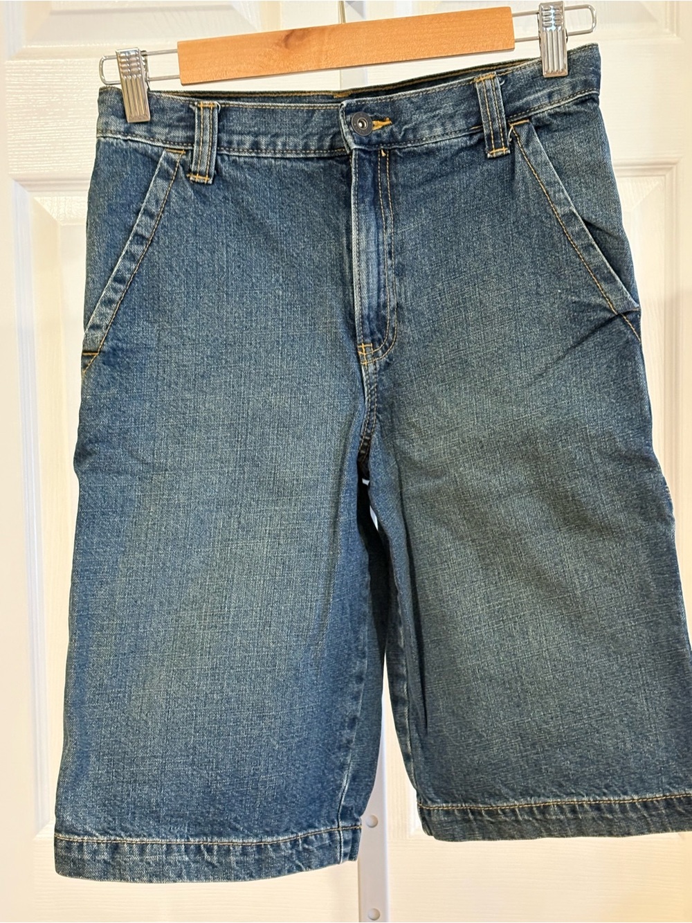 NWOT Boys Old Navy Carpenter Jean Shorts -adjustable waist 16